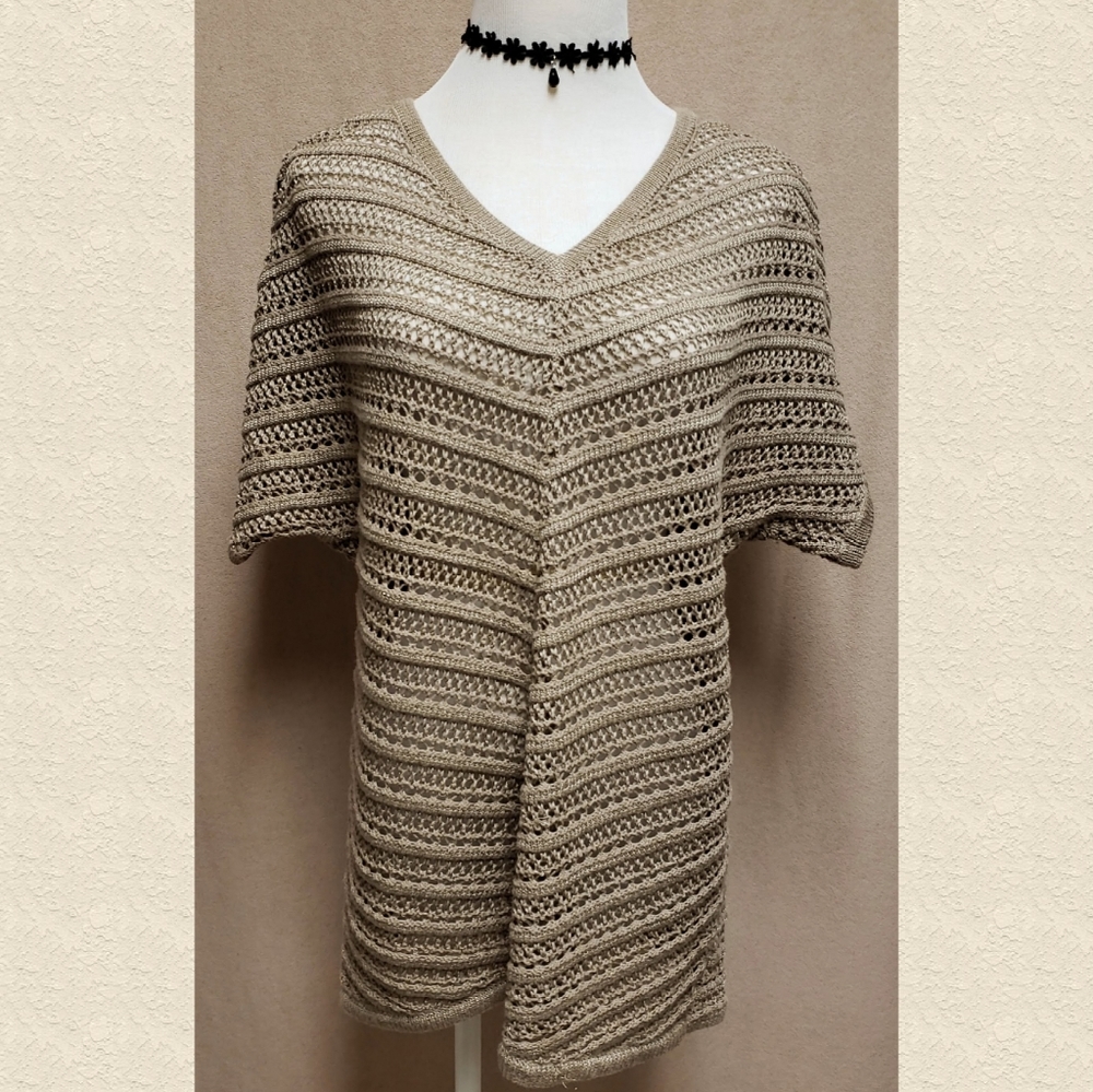 Chico's Sheer Knit Top